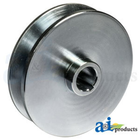 A & I PRODUCTS Pulley, 1V-Groove w/ Key Way 4" x5" x2" A-GFD5000